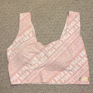 VS Pink Unlined Bralette